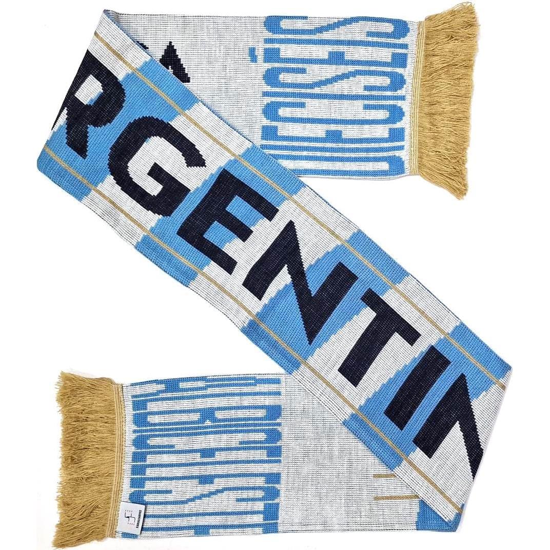 Bufanda de Fútbol Argentina Euroscarves Campeones América 2024