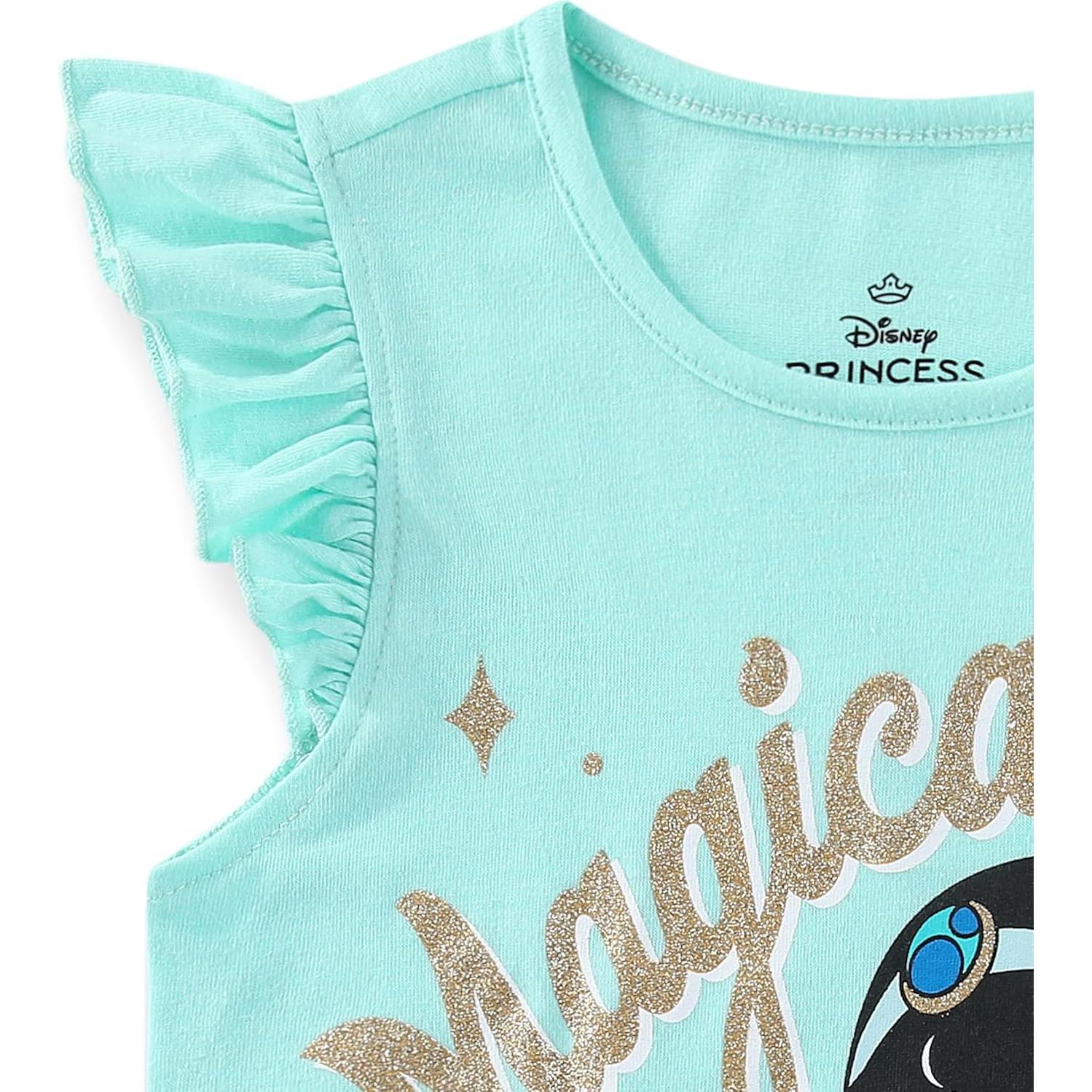 Conjunto camiseta y falda de tul Disney Frozen para niñas