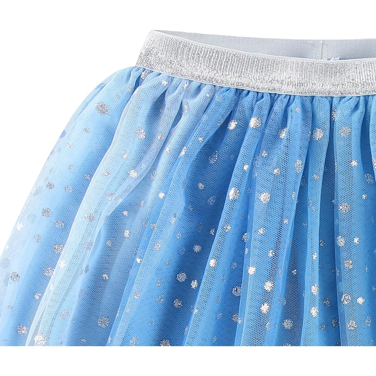 Conjunto Falda Tul y Camiseta Frozen Disney Niñas 2T a 10
