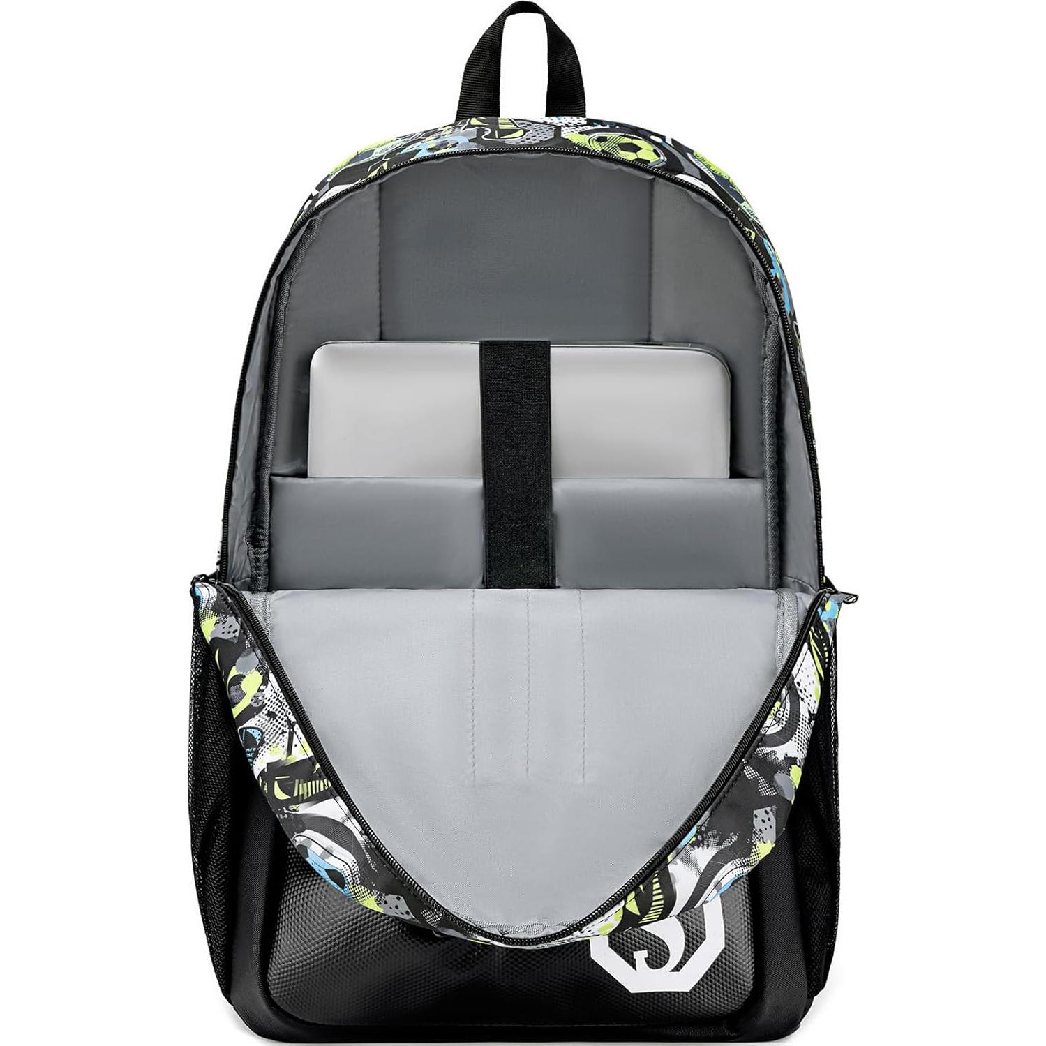 Mochila Escolar CAMTOP Niños 3 en 1 con Lonchera y Estuche