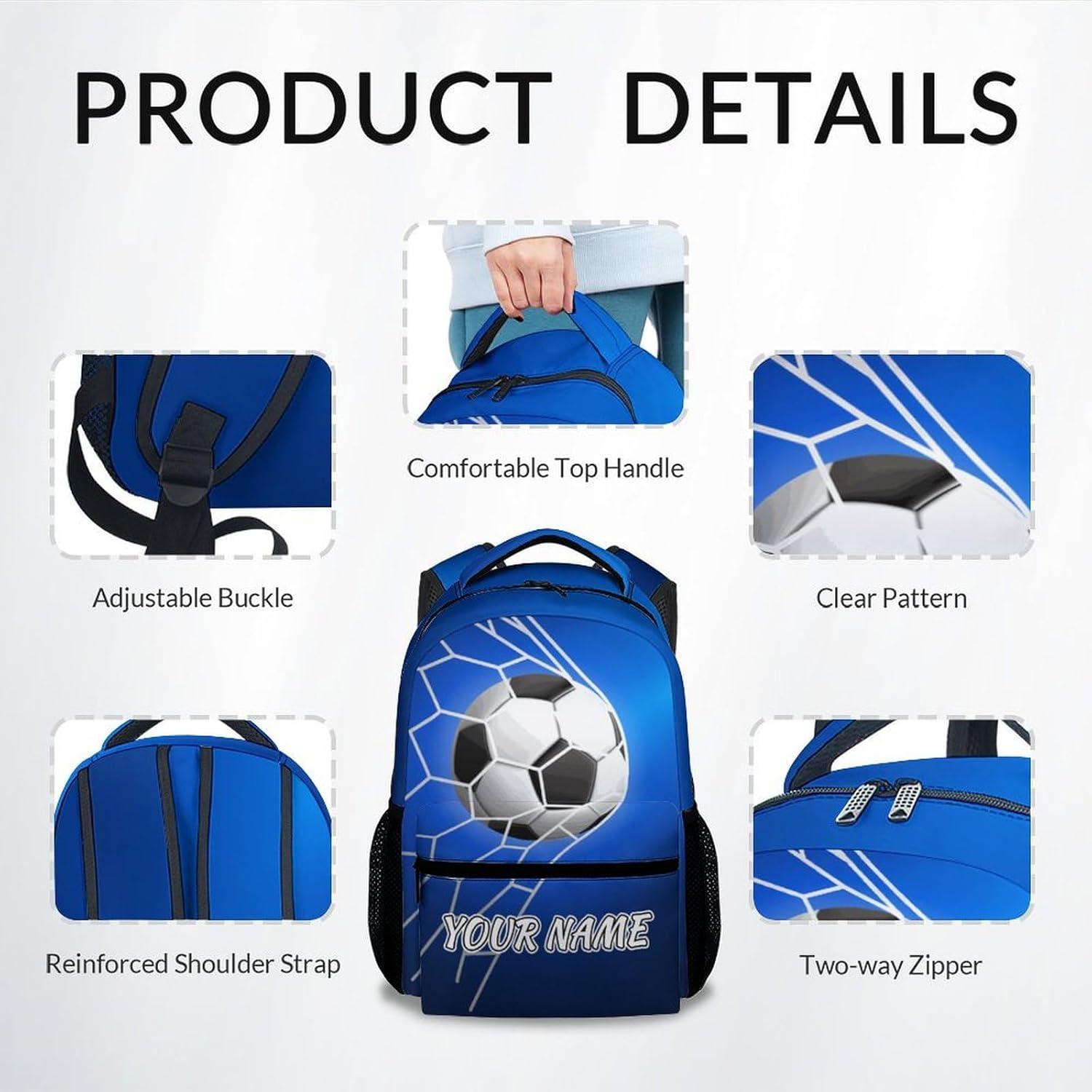 Mochila Escolar Personalizada Cozyaura 30.5x13.7x43.2cm