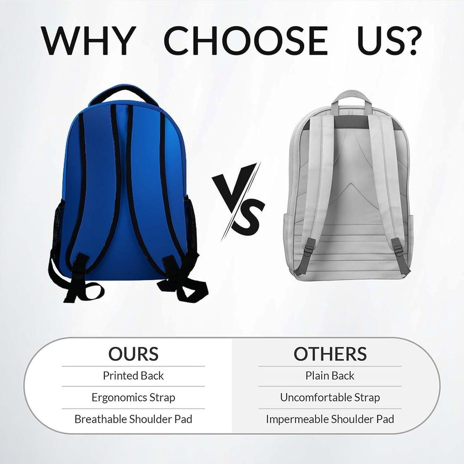 Mochila Escolar Personalizada Cozyaura 30.5x13.7x43.2cm