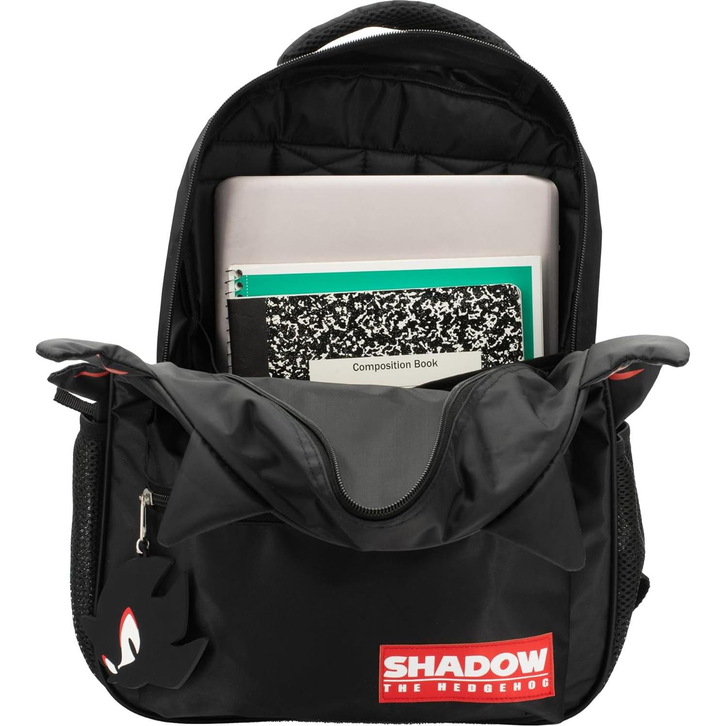 Mochila Sonic The Hedgehog 16" 3D para Niños - Duradera