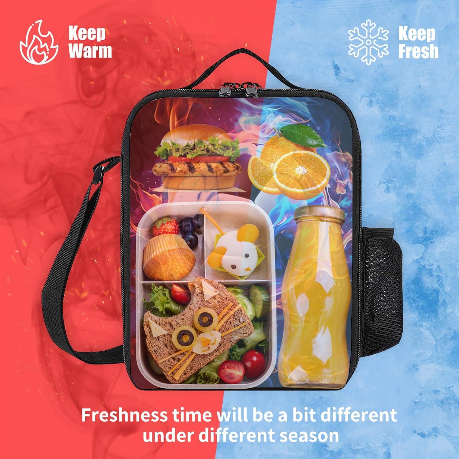 Conjunto de Mochila Escolar Fútbol 3 Piezas 17" con Lonchera