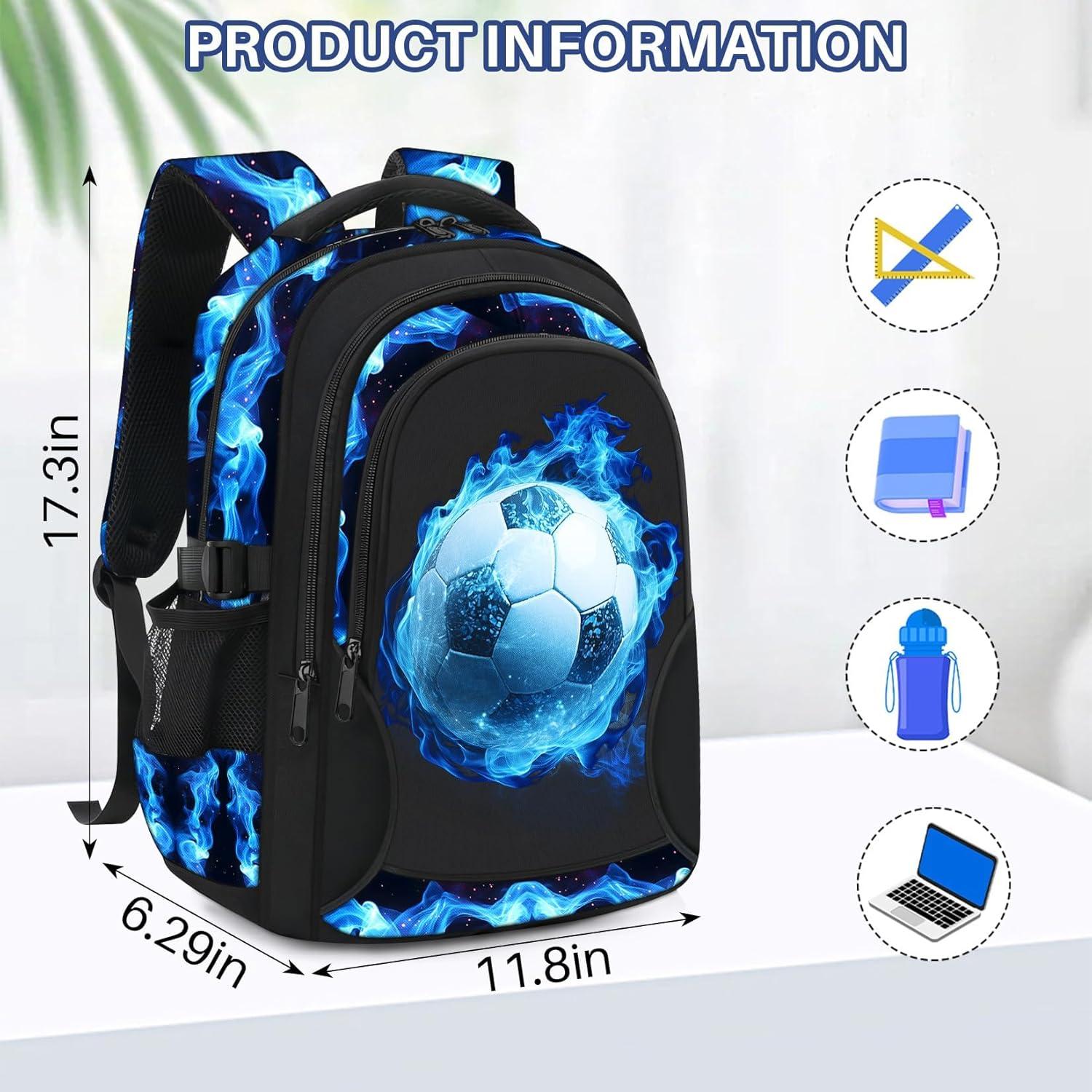 Mochila Escolar para Niños de Fútbol XiaMenChi - 20L