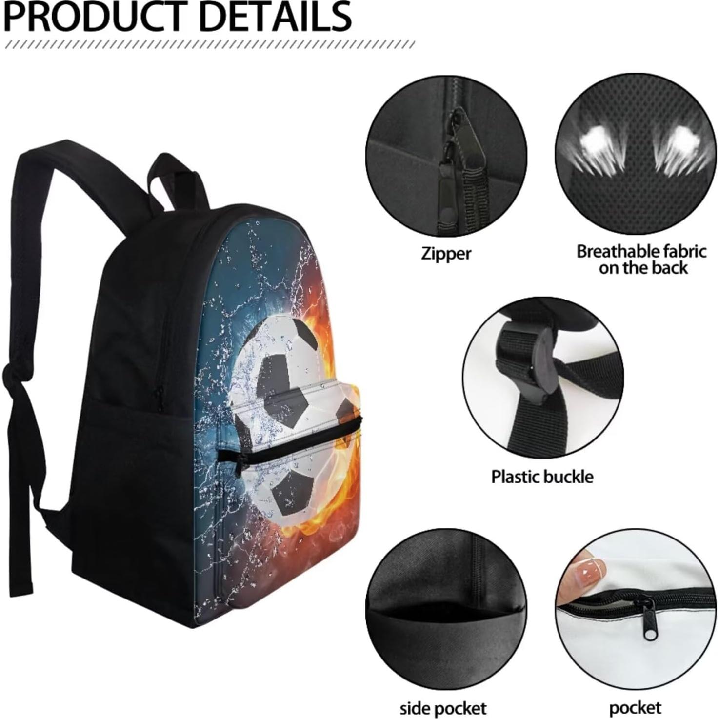 Mochila Escolar para Niños FOR U DESIGNS Baloncesto 39x29cm