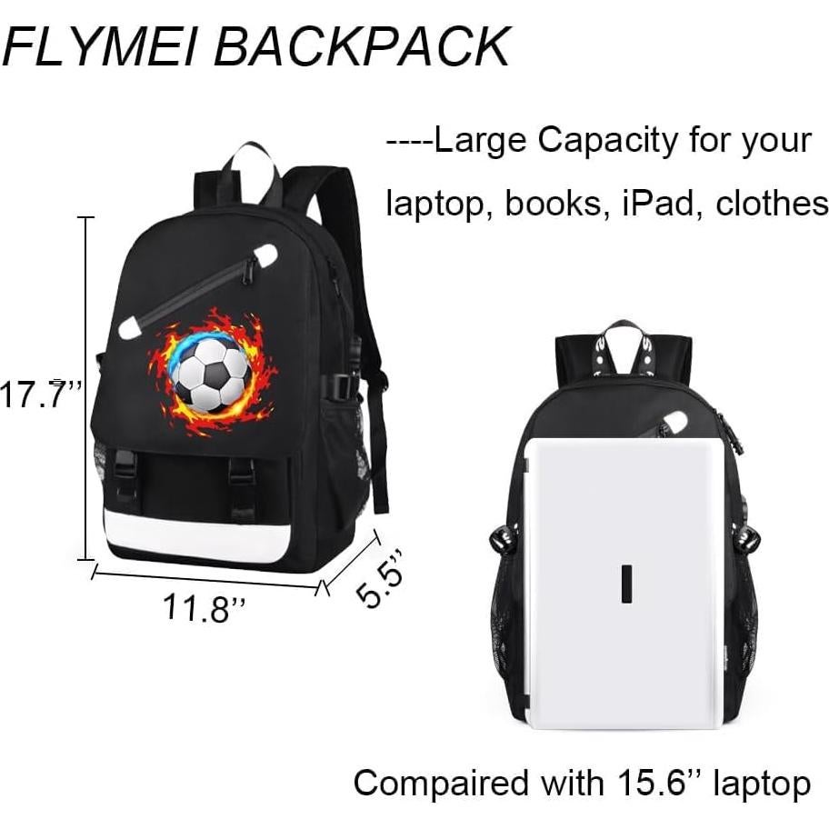 Mochila FLYMEI para Niños 45x30x14 cm Anime Impermeable