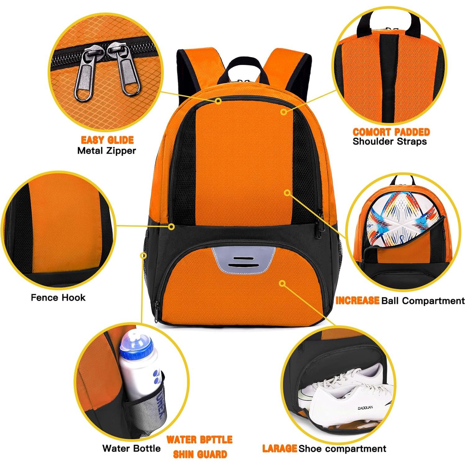 Mochila Deportiva Hsmihair para Fútbol y Baloncesto 27.5L