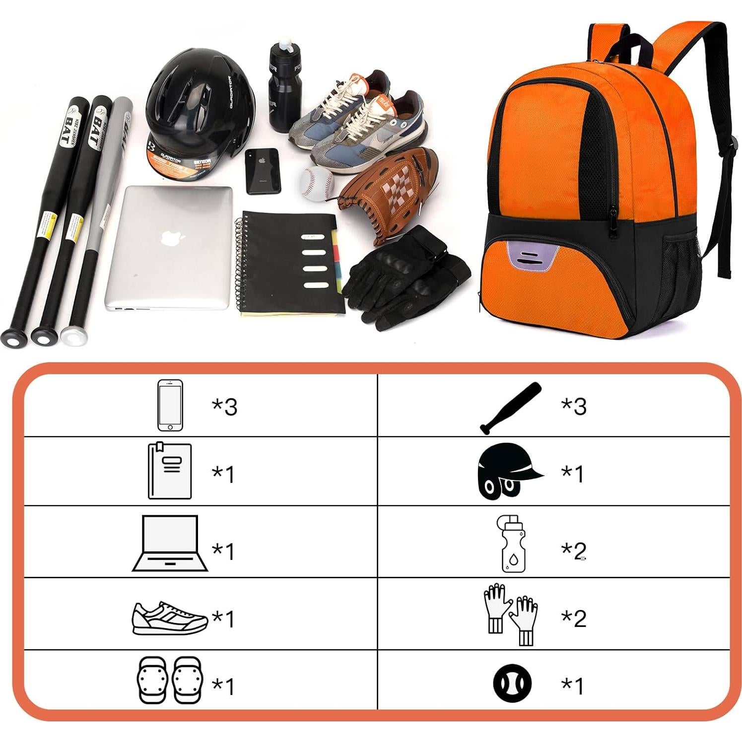 Mochila Deportiva Hsmihair para Fútbol y Baloncesto 27.5L