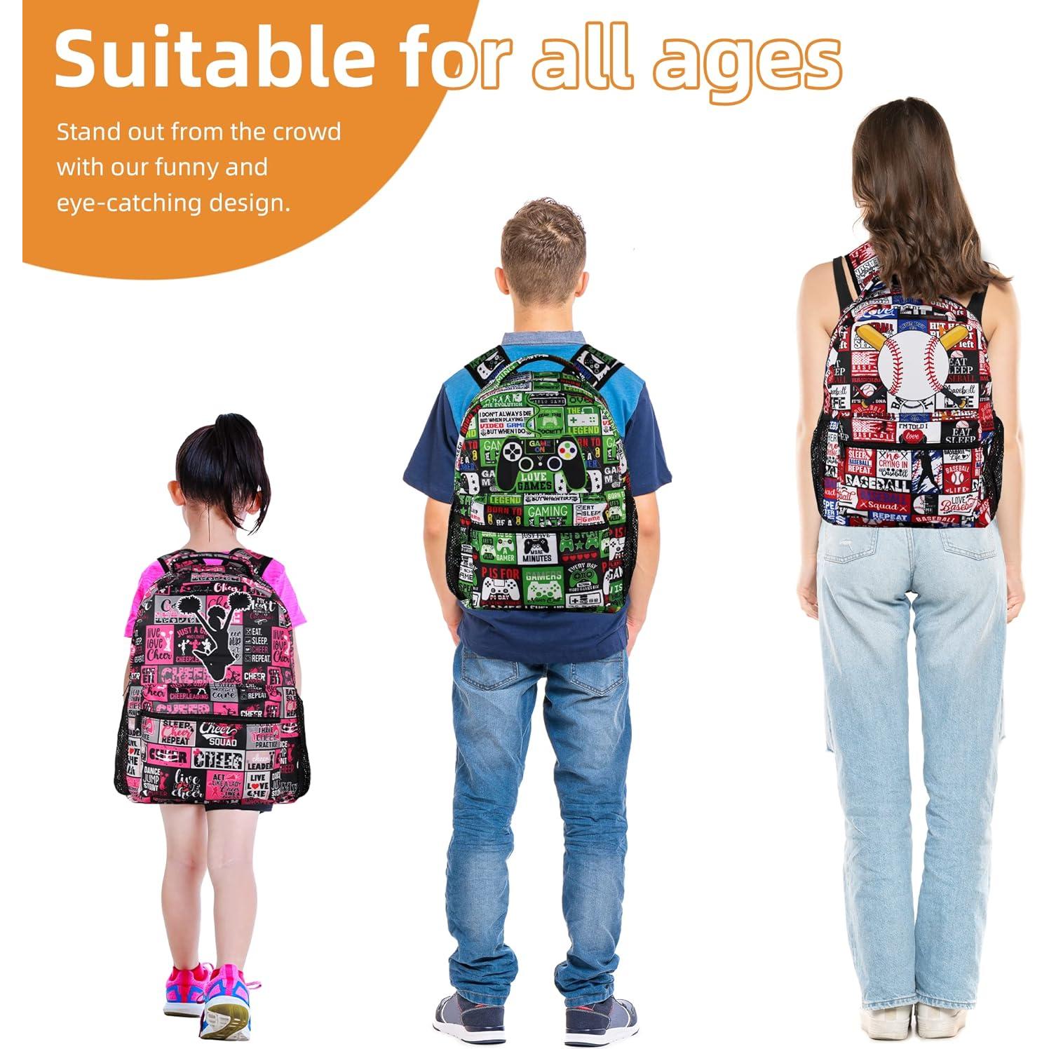 Mochila de Fútbol SEAZUIIS 17L para Niños y Adultos