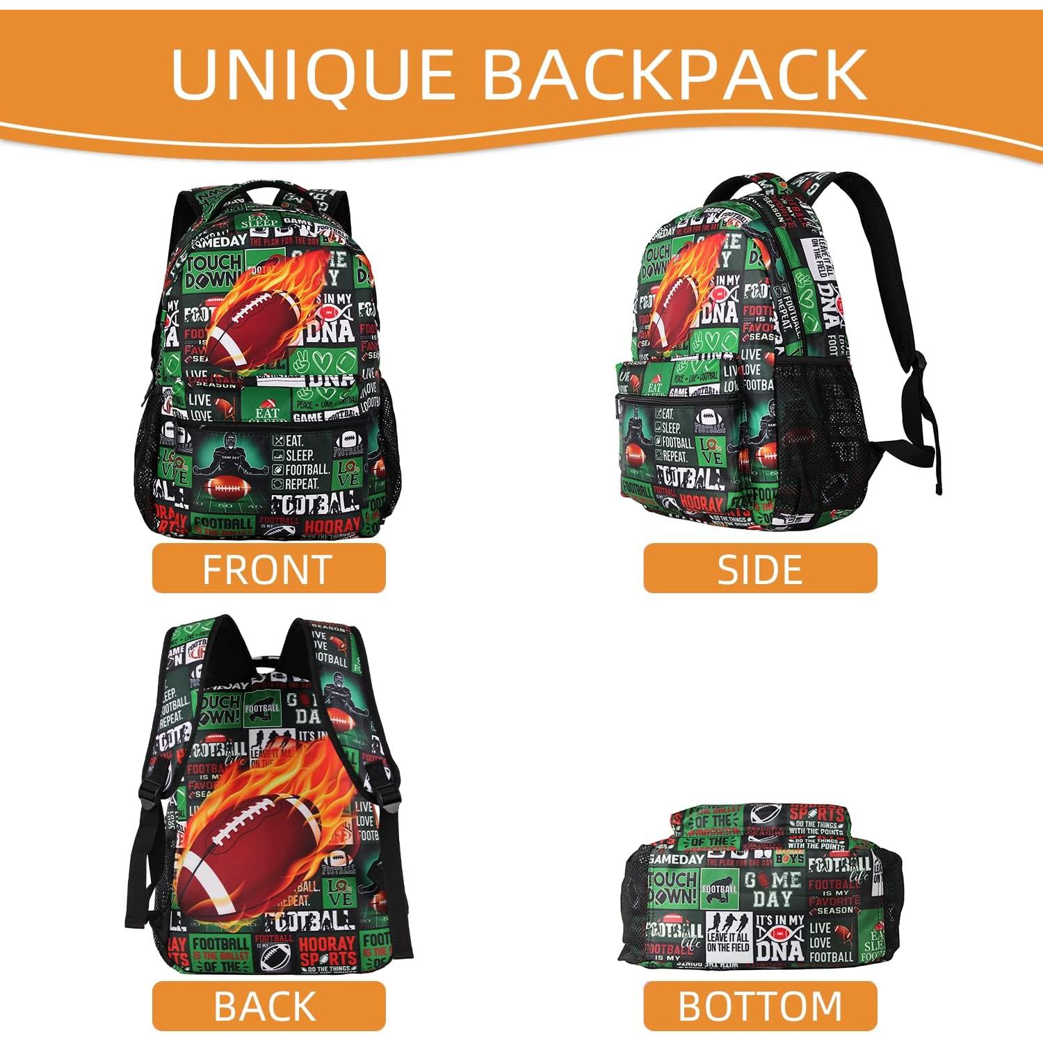 Mochila de Fútbol SEAZUIIS 17L para Niños y Adultos