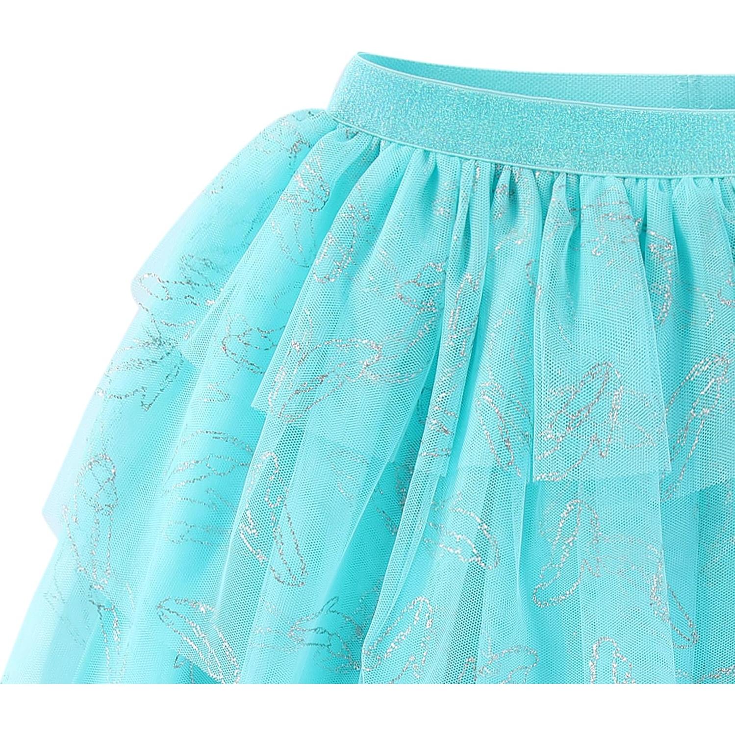 Conjunto Camiseta y Falda de Tul Disney Frozen Niñas