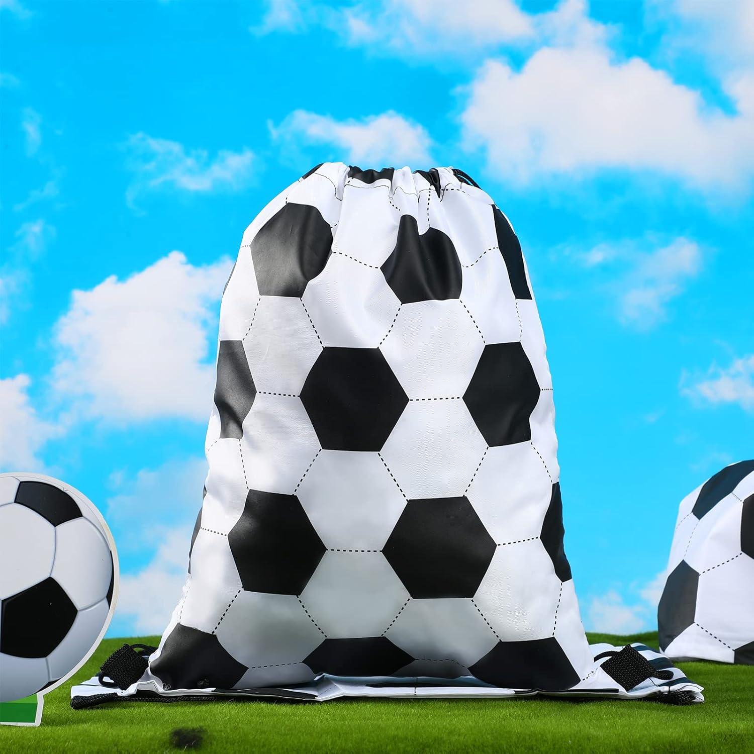 Mochila de Cuerda de Fútbol Shappy 6 Piezas Amarilla 22L