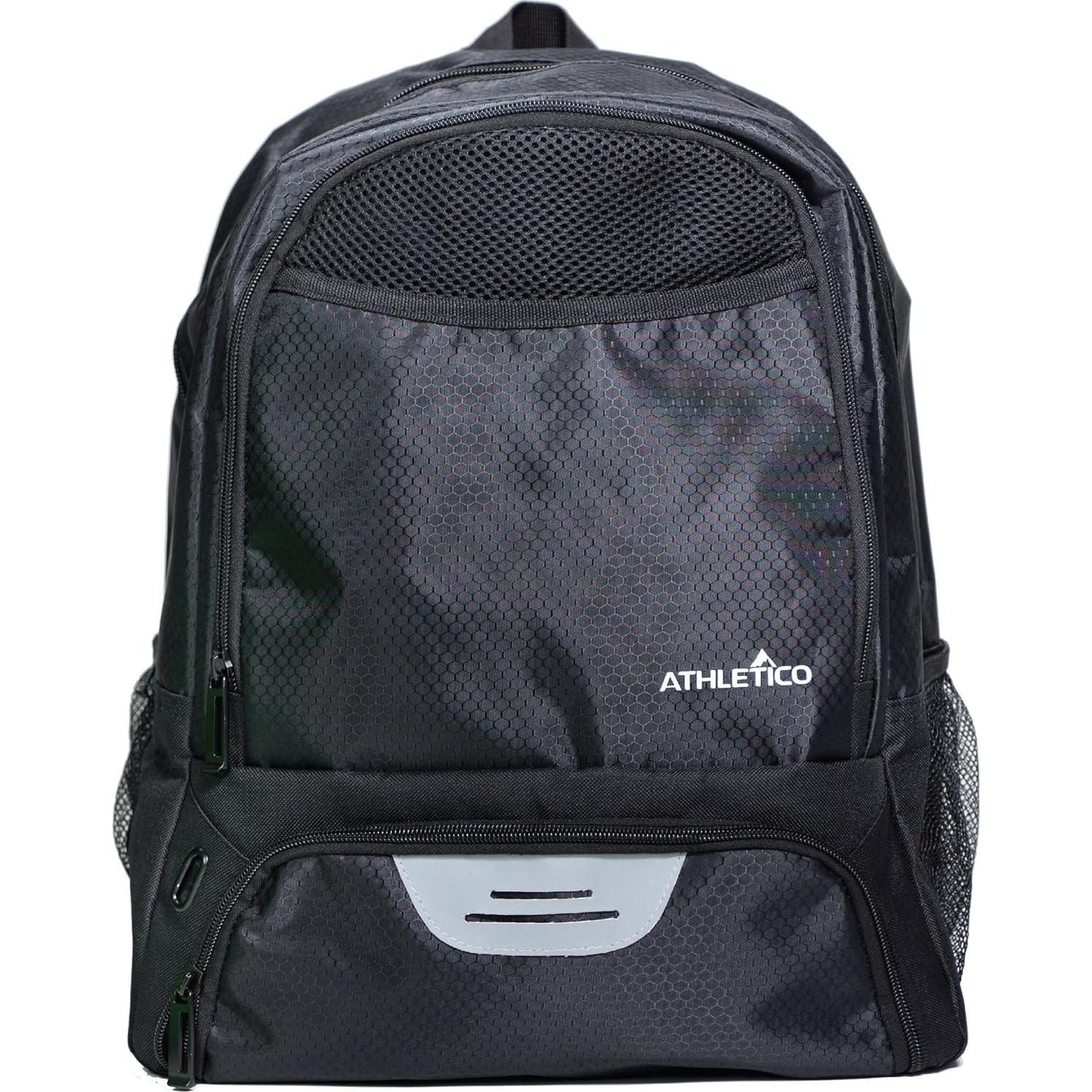 Mochila de Fútbol Juvenil Athletico - Compartimento para Botas y Balón