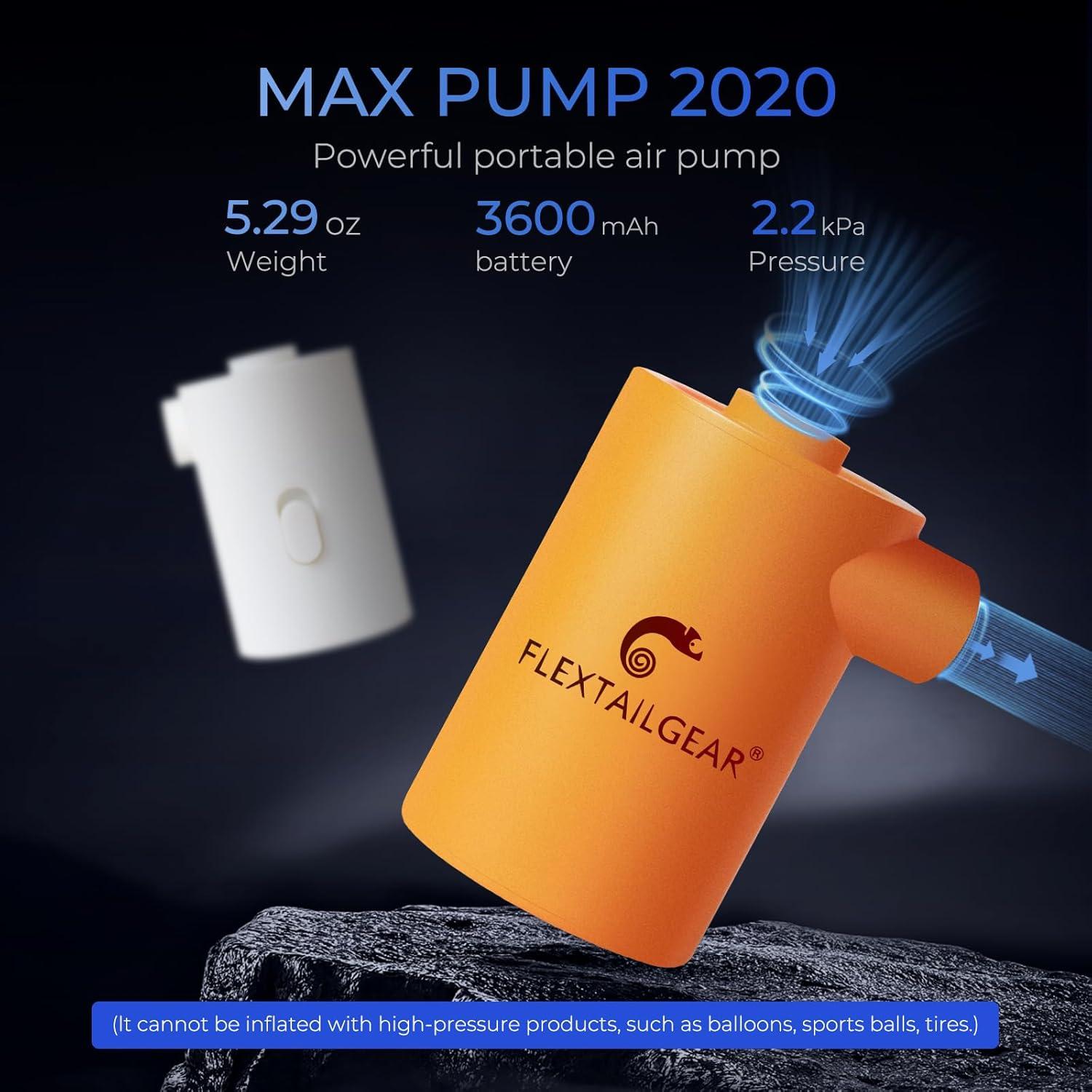 Bomba de Aire Portátil FLEXTAILGEAR MAX 2020 3600mAh
