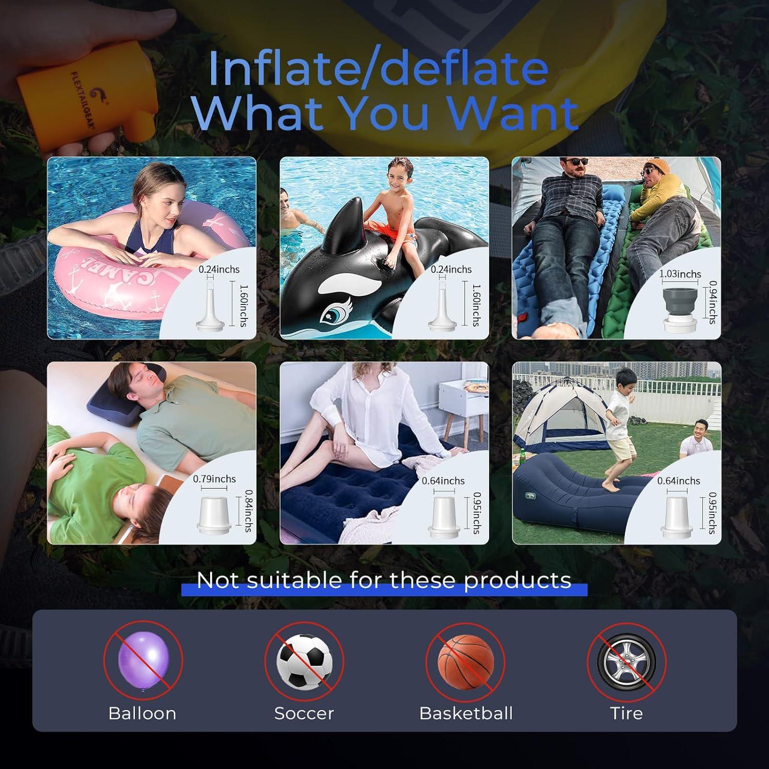 Bomba de Aire Portátil FLEXTAILGEAR MAX 2020 3600mAh