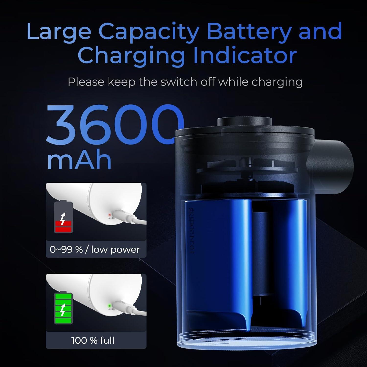 Bomba de Aire Portátil FLEXTAILGEAR MAX 2020 3600mAh