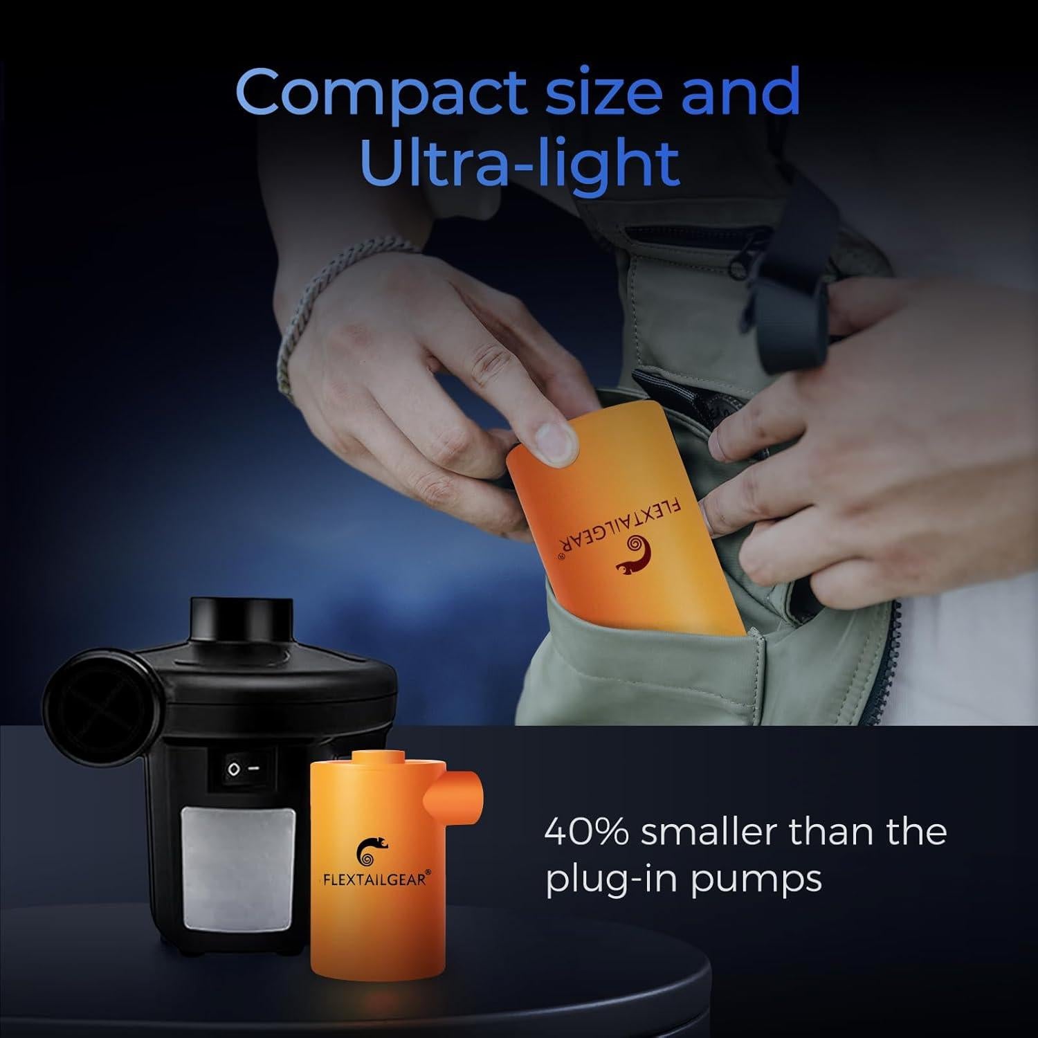 Bomba de Aire Portátil FLEXTAILGEAR MAX 2020 3600mAh