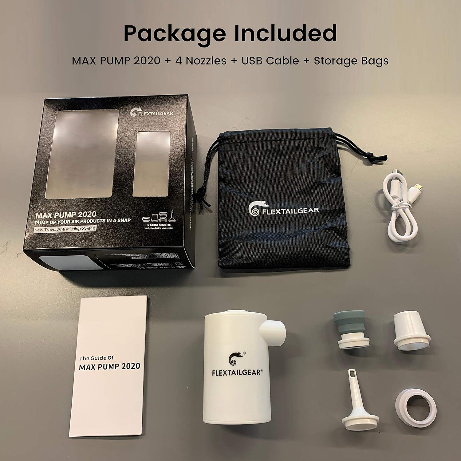 Bomba de Aire Portátil FLEXTAILGEAR MAX 2020 3600mAh