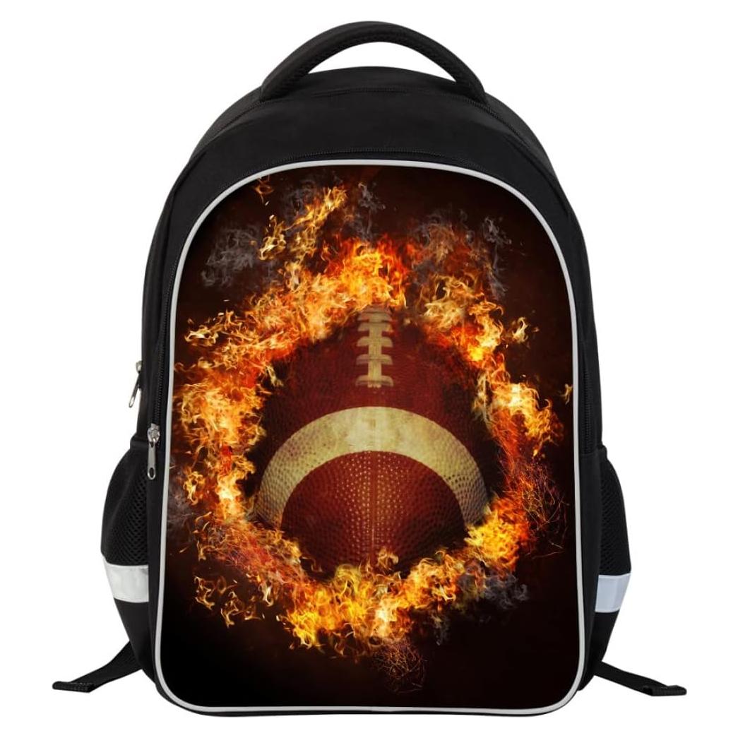 Mochila Escolar 3D Luminosa LM Gran Capacidad 30.5x43.9cm