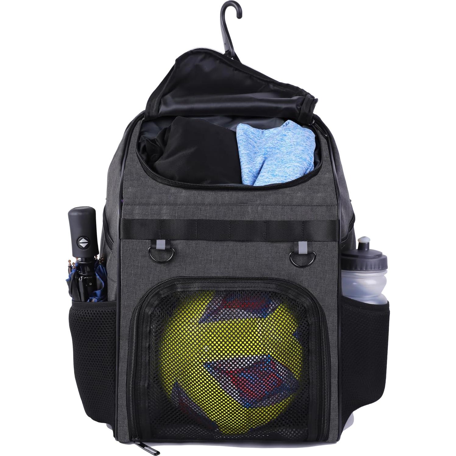 Mochila de Fútbol CapsLock Bask-001 con Compartimento para Botas