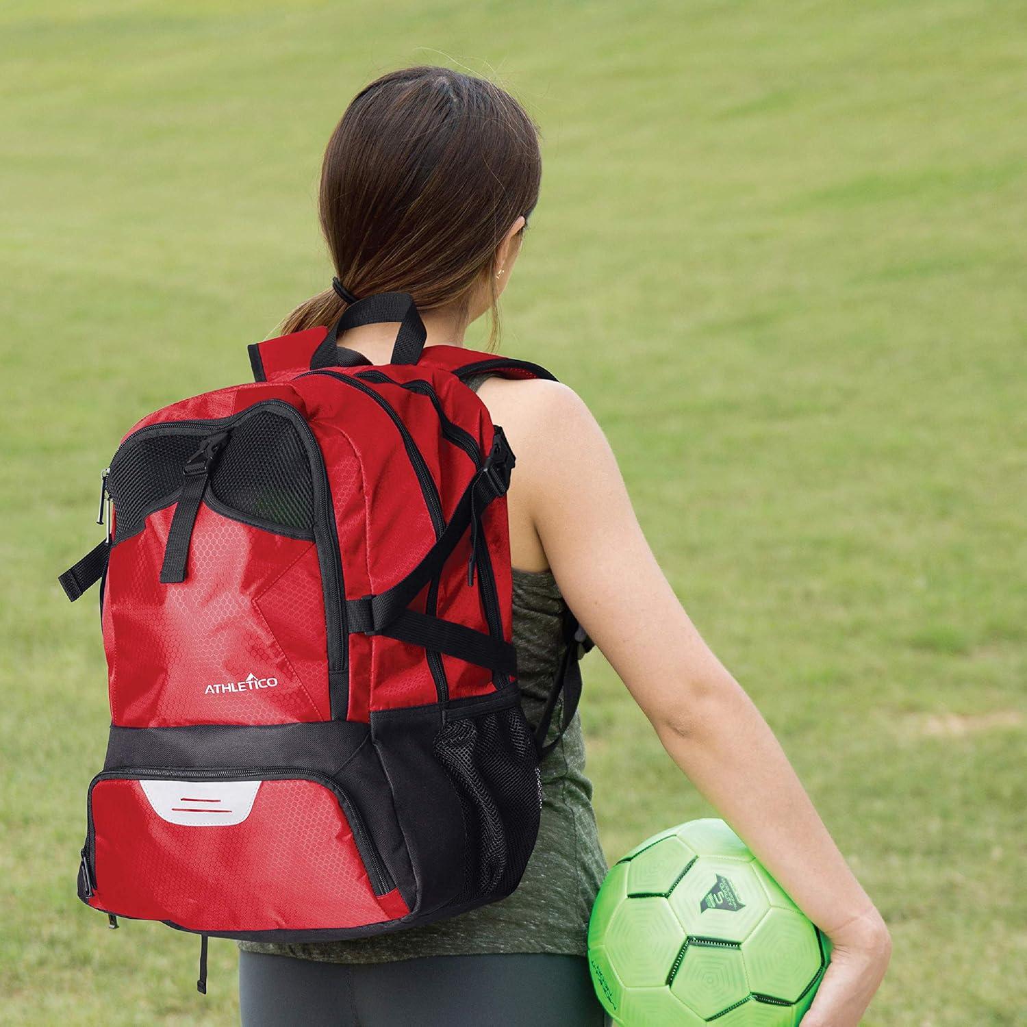 Mochila Deportiva Athletico Nacional para Fútbol y Baloncesto