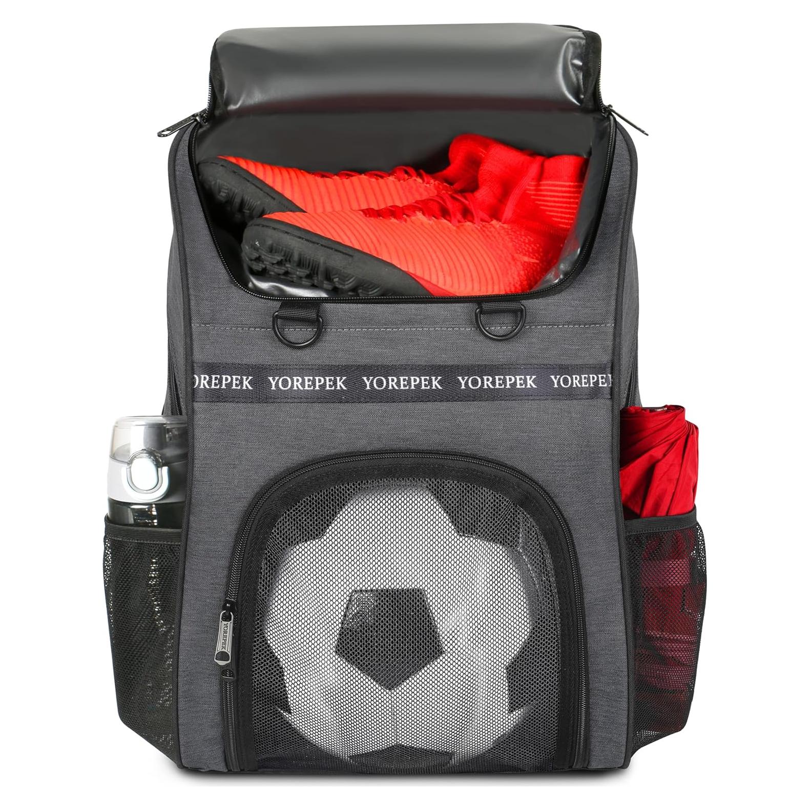 Mochila Deportiva YOREPEK 40L con Compartimento para Zapatos