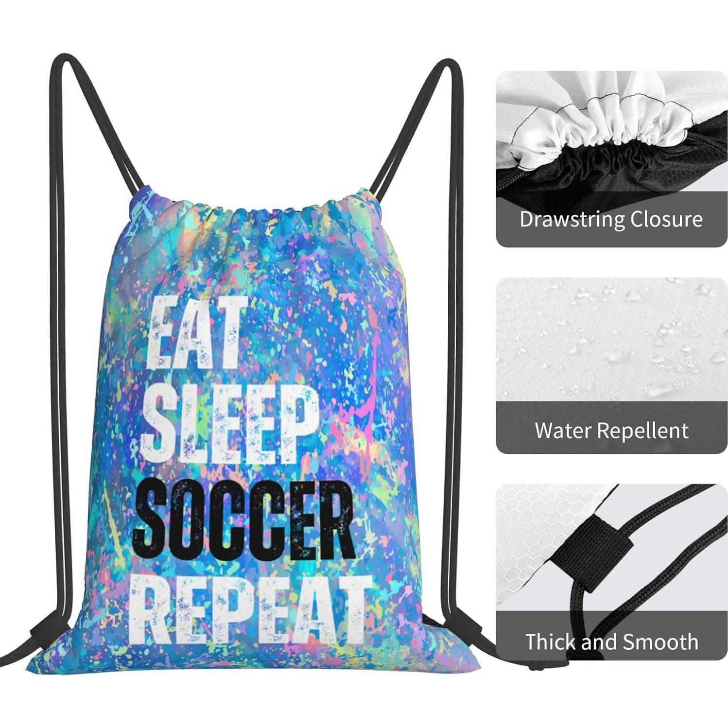 Mochila de Cuerda Deportiva Qiohoey 42x36 cm Unisex