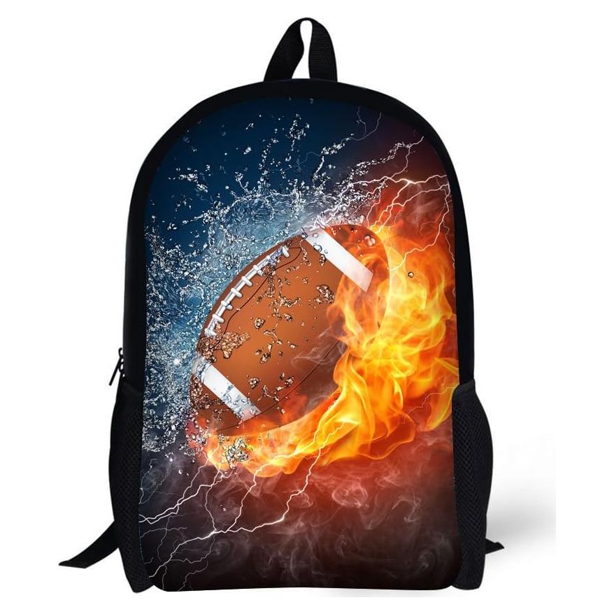 Mochila escolar para niños 43.2 cm negra ligera Bx001