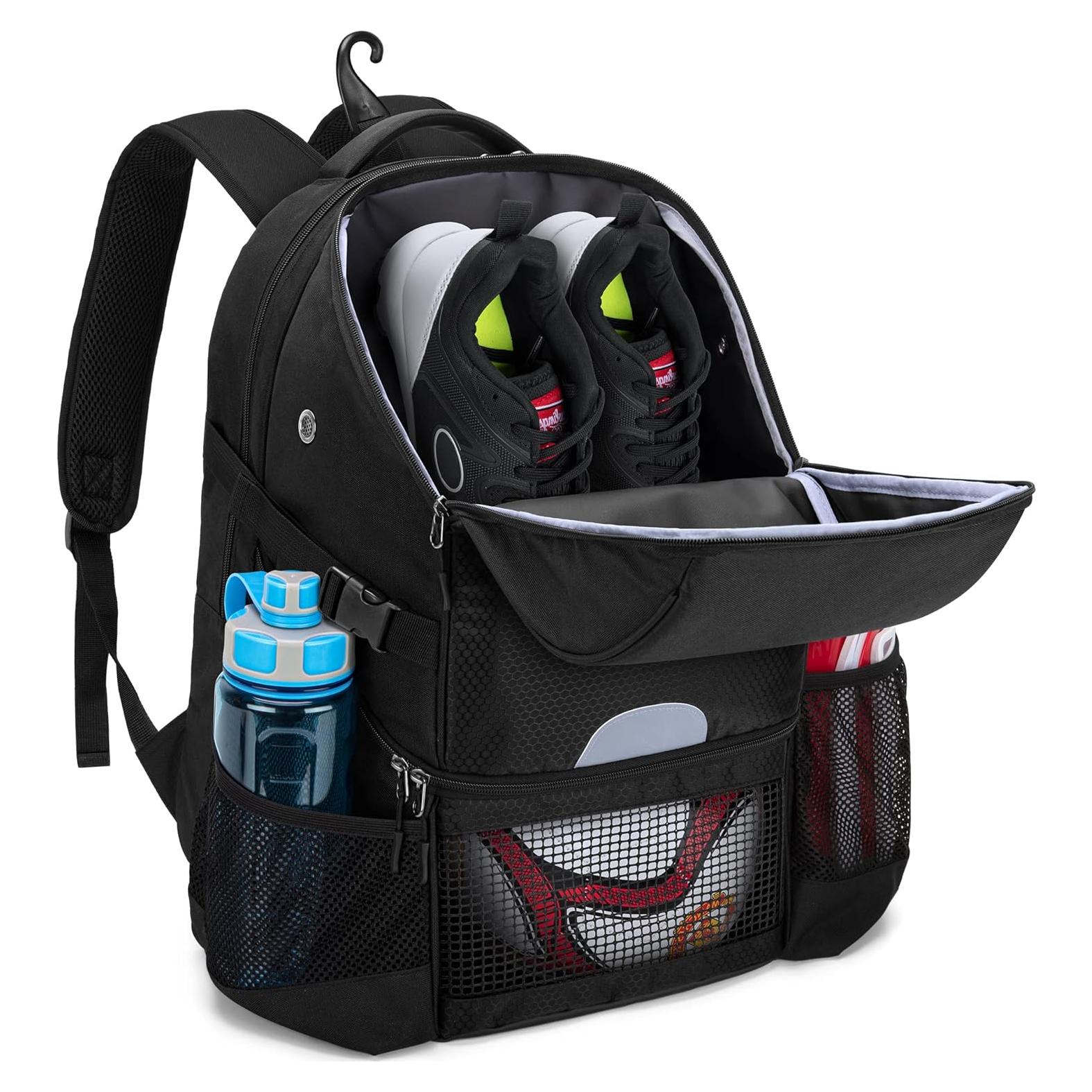 Mochila Deportiva DSLEAF para Fútbol y Baloncesto 33.5x24.4x44.5cm