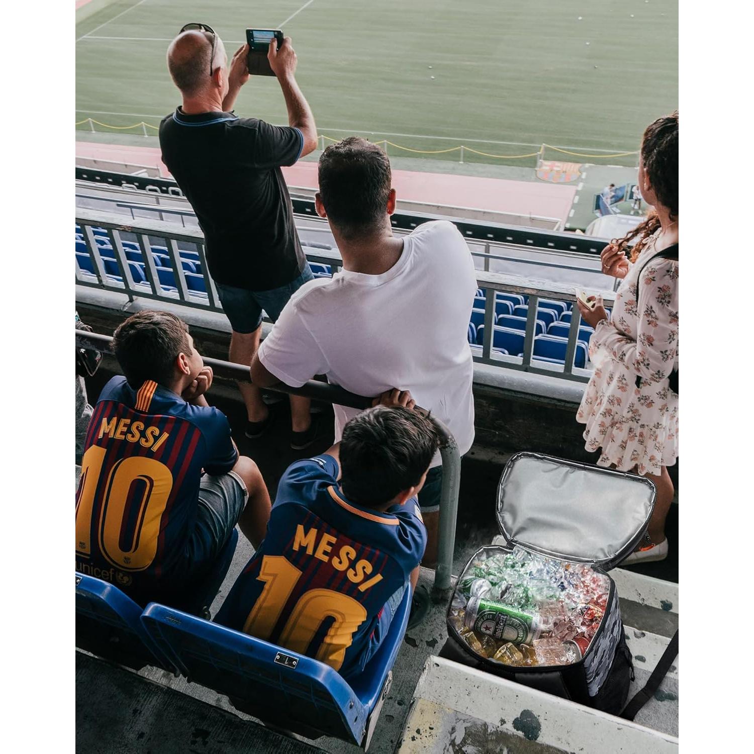 Mochila Térmica OutdoorMaster 21L Aislada Negra para Camping