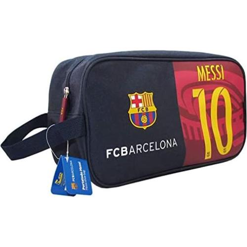 Bolsa de Zapatos Messi Licenciada Barcelona - Color Azul