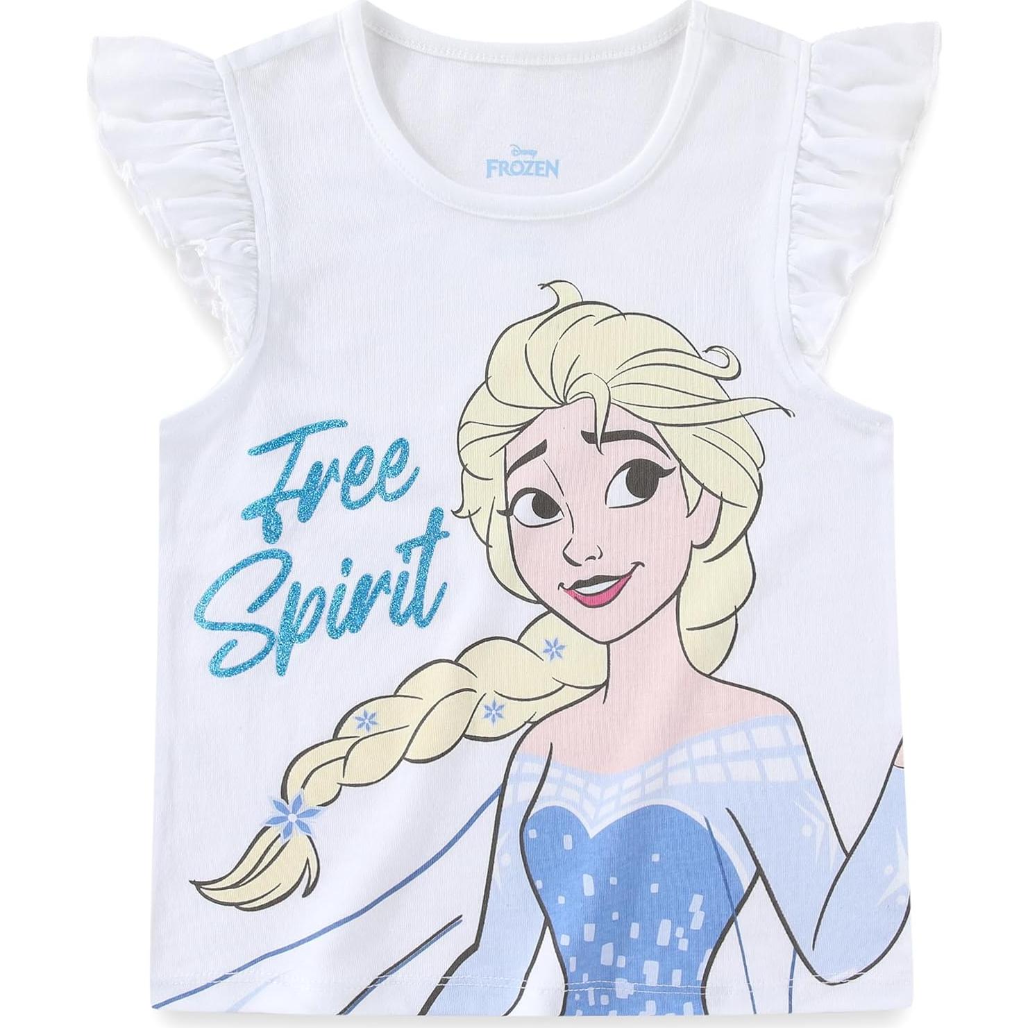 Conjunto camiseta y falda de tul Disney Frozen 3T