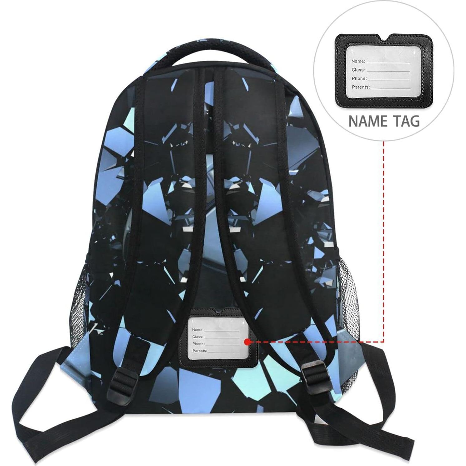 Mochila Escolar 3D Krafig Mediana para Niños y Niñas