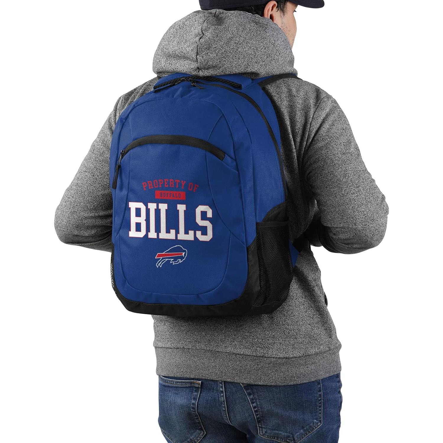 Mochila FOCO Buffalo Bills Unisex 25L Oficialmente Licenciada