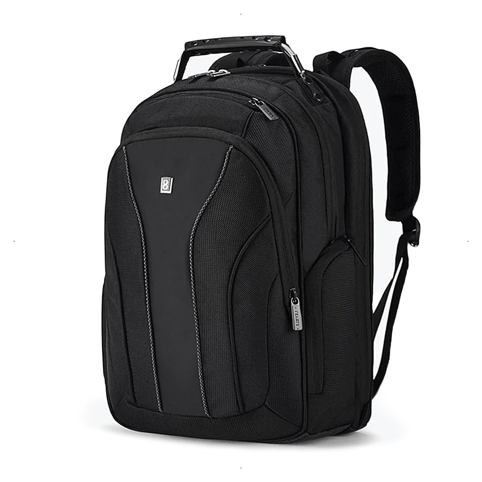 Mochila para Laptop LEVEL8 Negra 15.6" Acolchada 31L