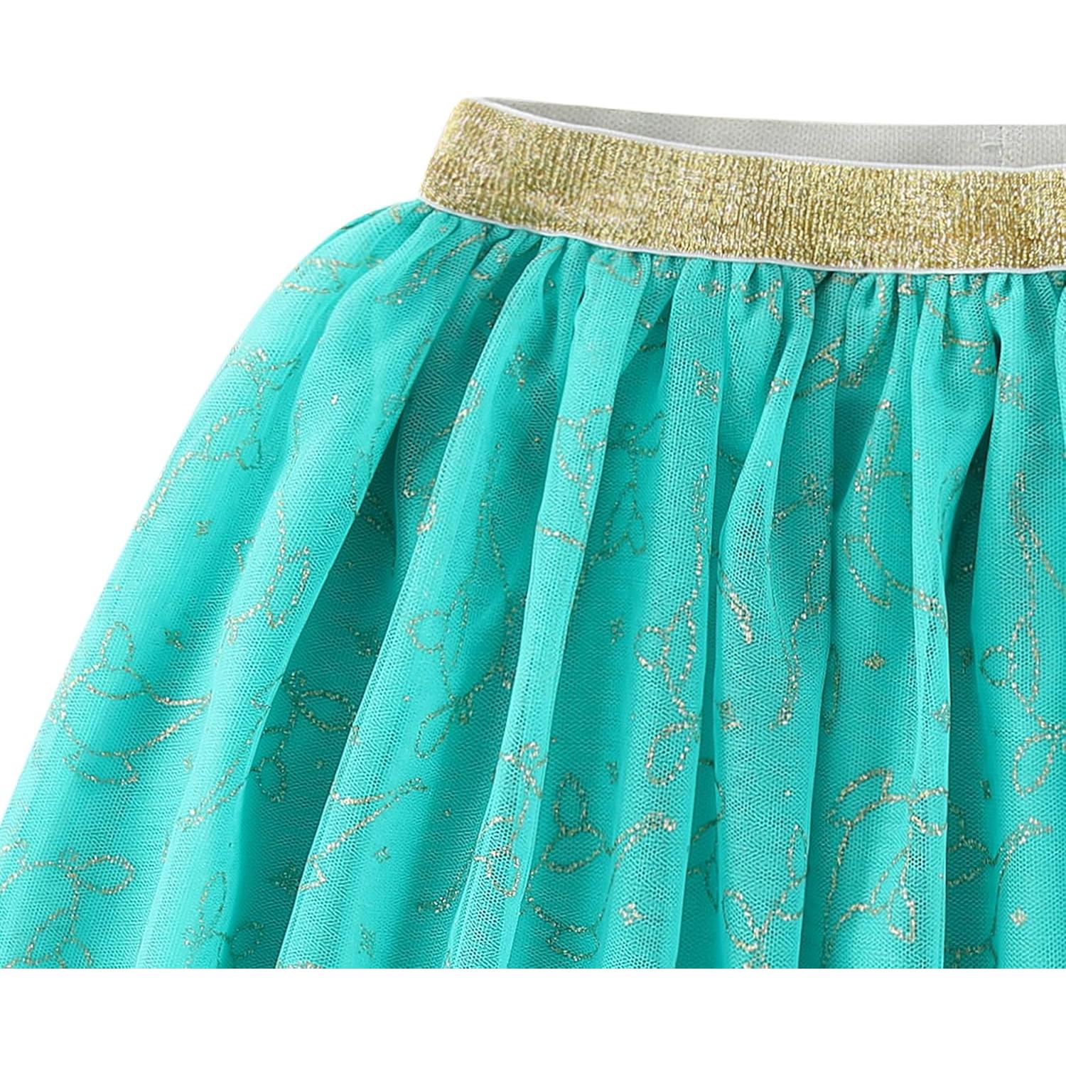 Conjunto Falda y Camiseta Frozen Niñas con Diadema