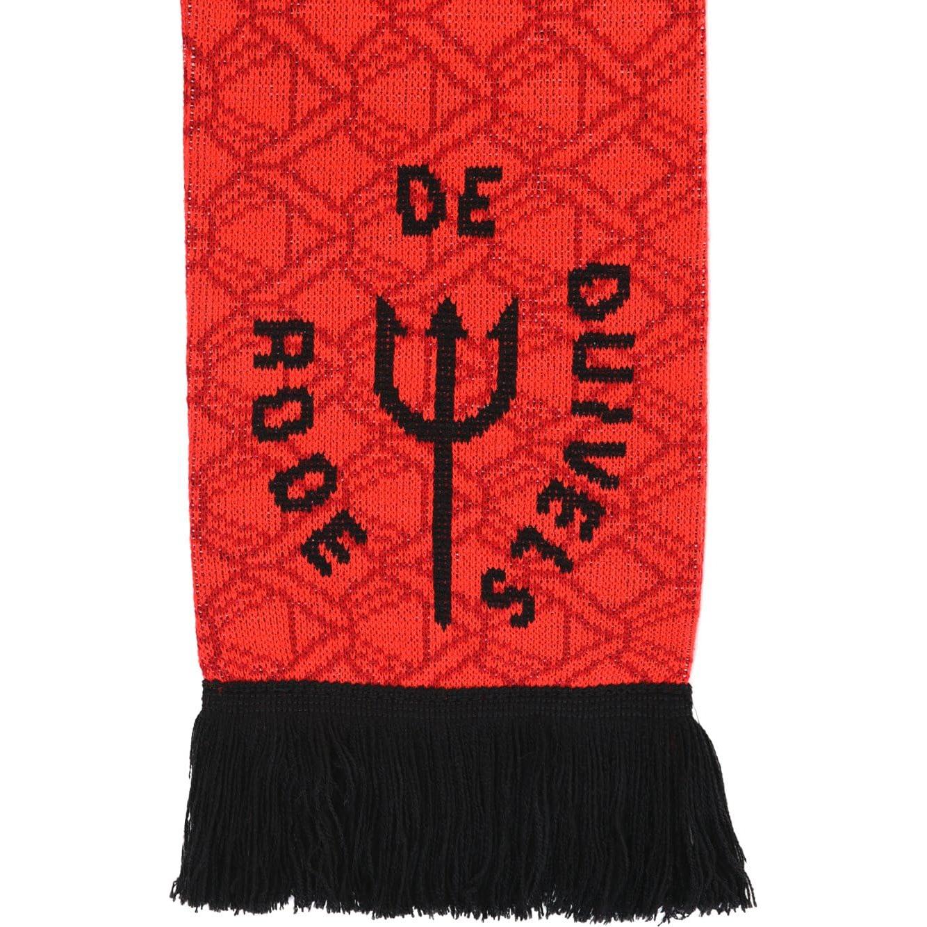 Bufanda de Fútbol Bélgica Euroscarves 145x18 cm Suave
