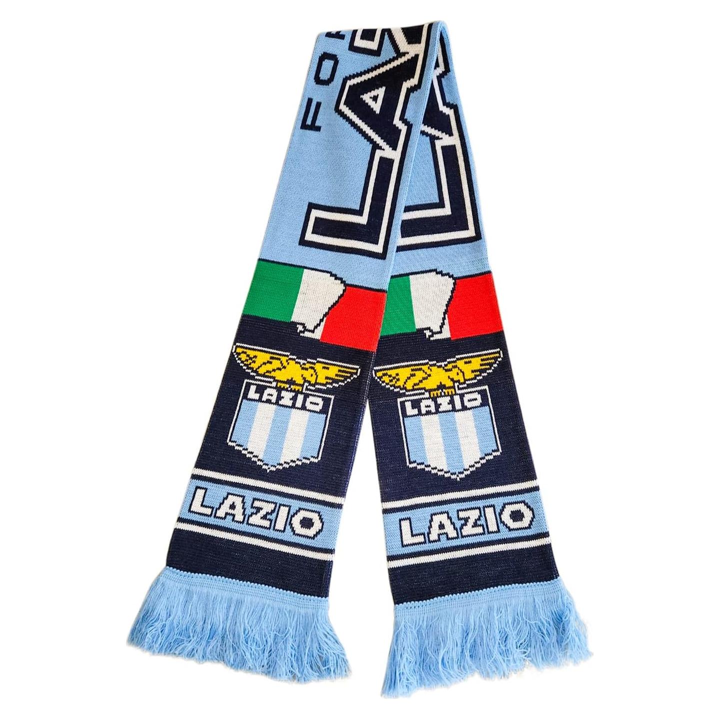 Bufanda de Fan de Fútbol SS Lazio | Tejido Acrílico Premium