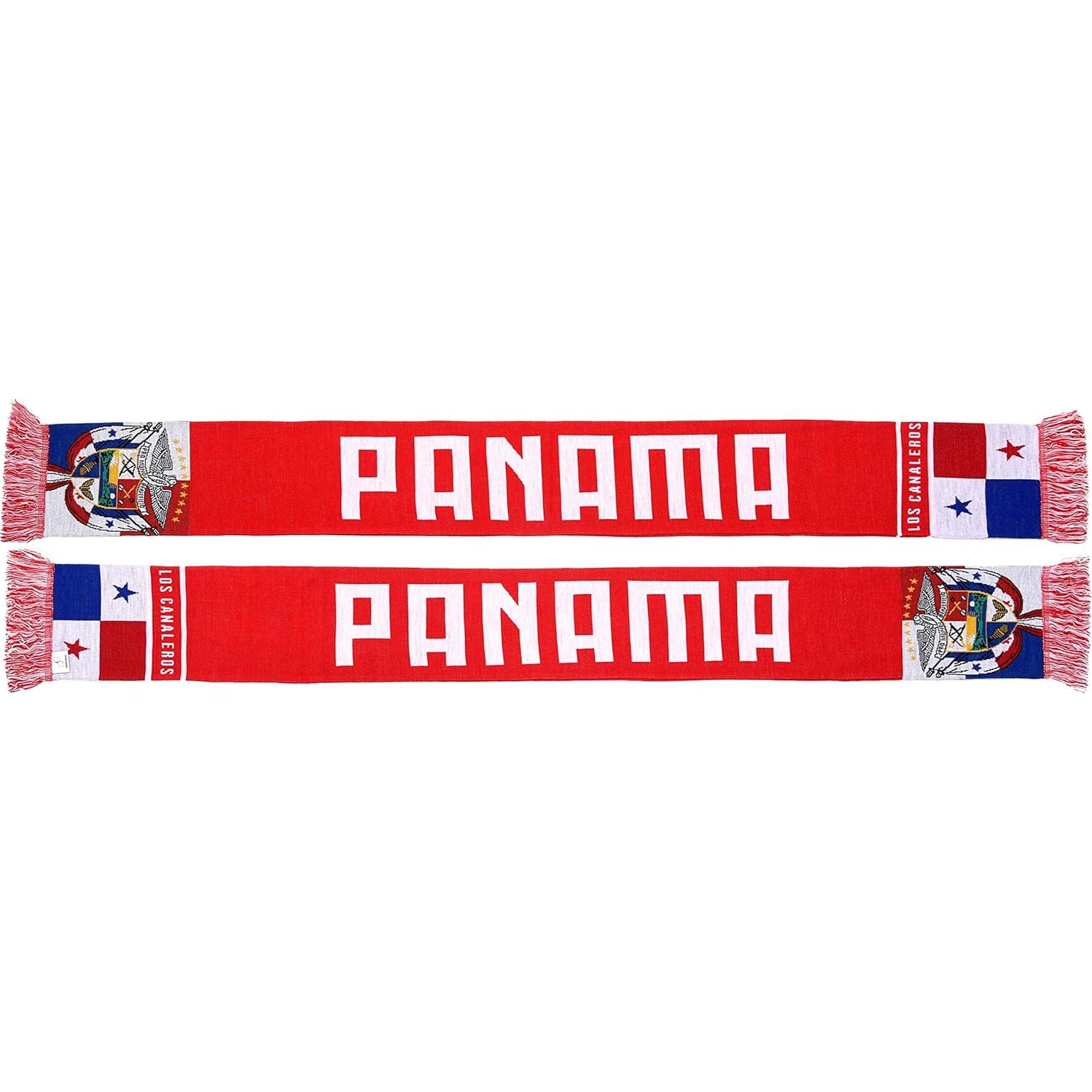 Bufanda de Tejido de Fútbol Panamá Euroscarves 145x18 cm