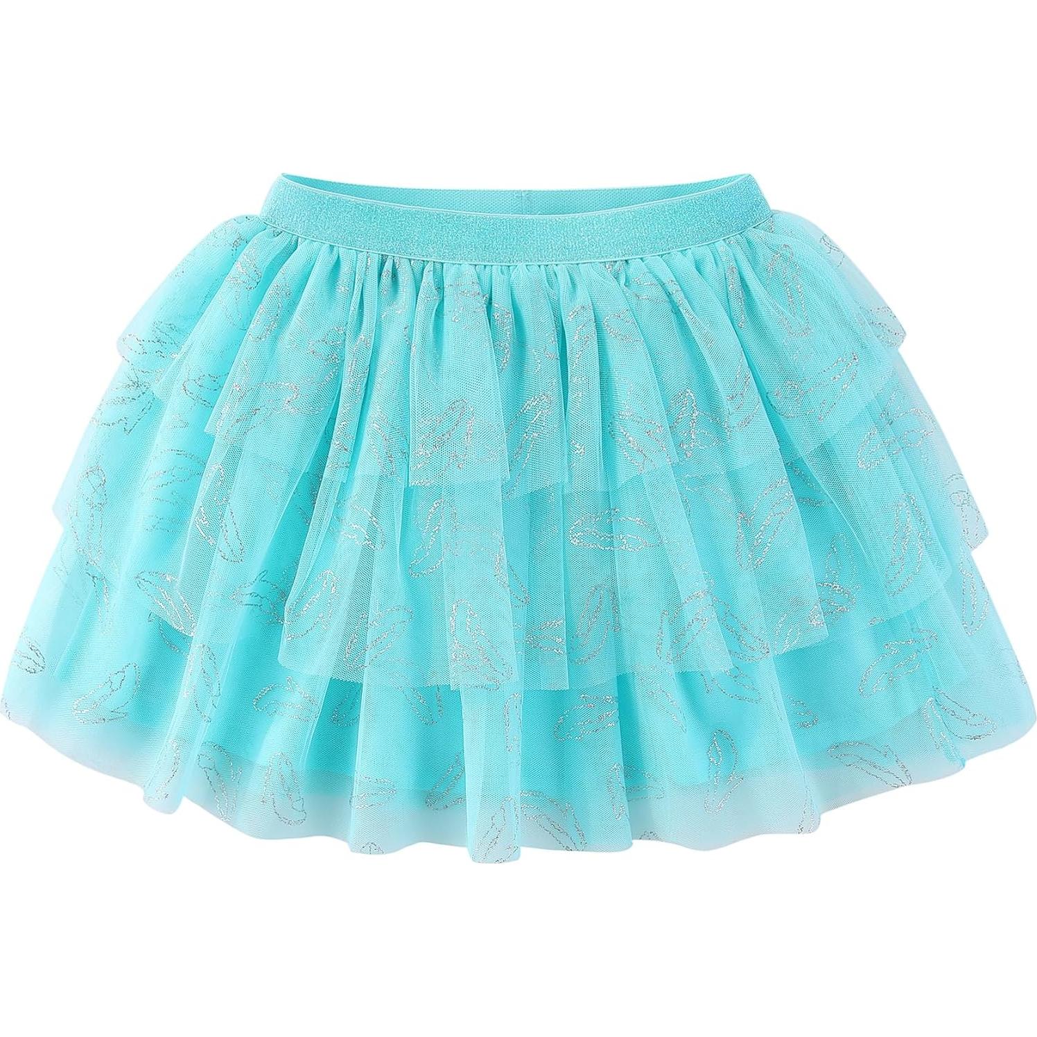 Conjunto camiseta y falda de tul Disney Frozen para niñas