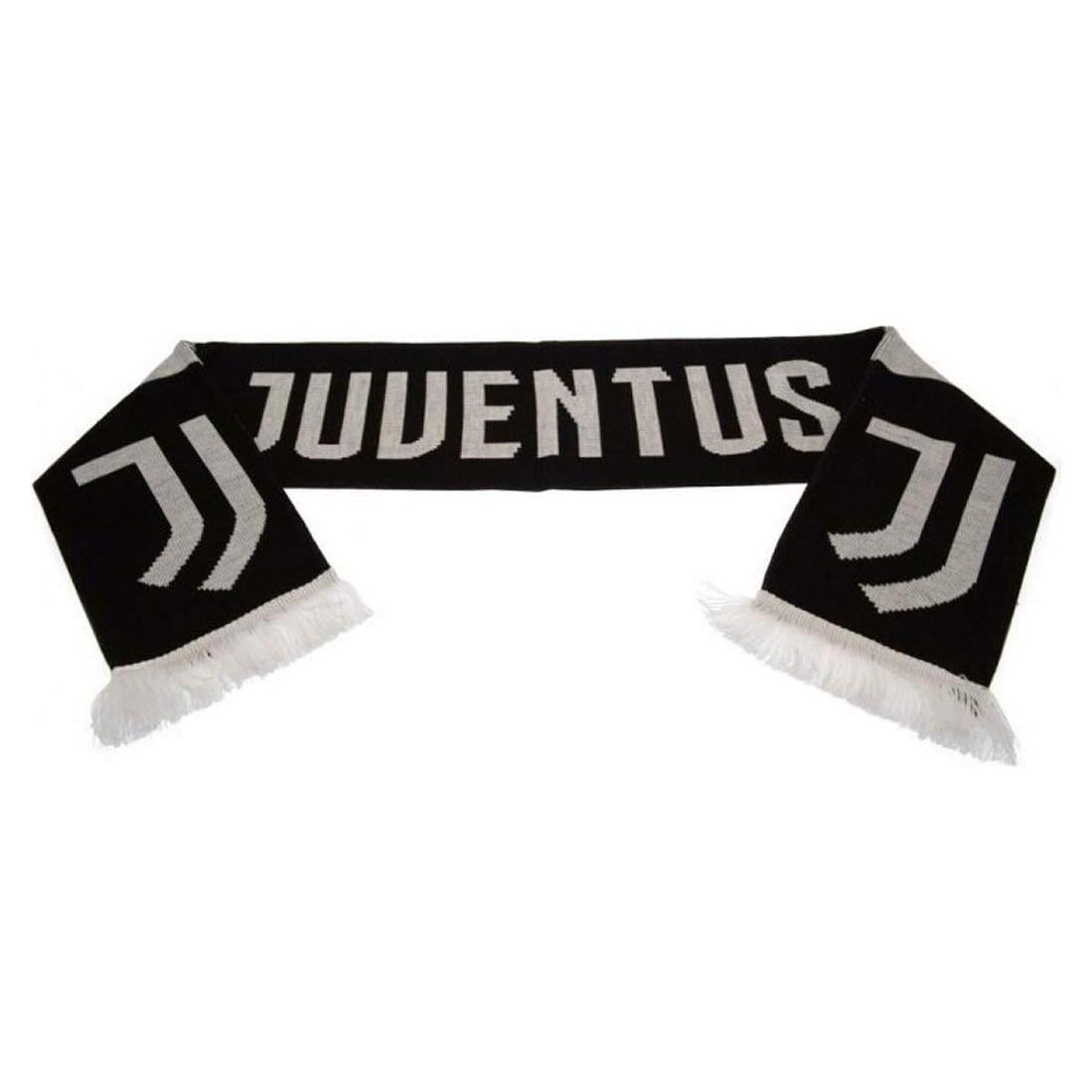 Bufanda Unisex Adulto Escudo Equipo Negro y Blanco