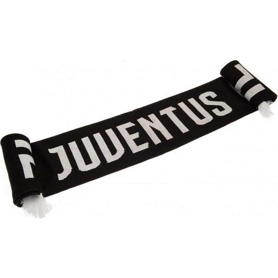Bufanda Unisex Adulto Escudo Equipo Negro y Blanco