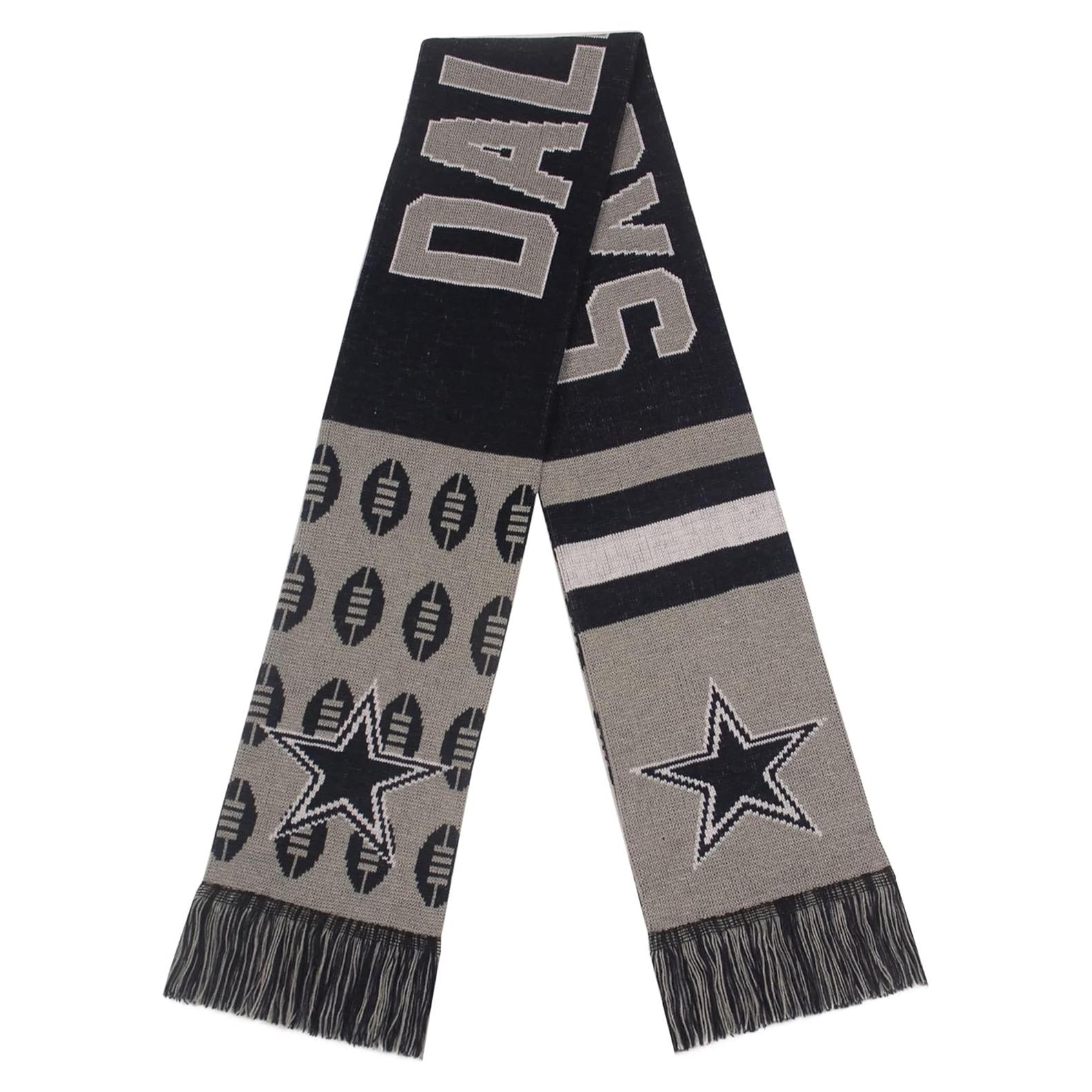 Bufanda Inversible NFL FOCO Dallas Cowboys 100% Acrílico