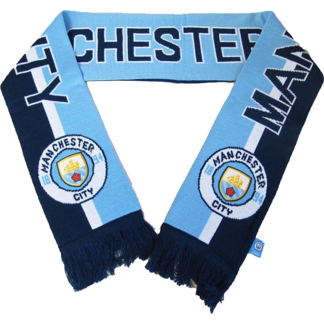 Bufanda Manchester City 100% Acrílico 19x147 cm