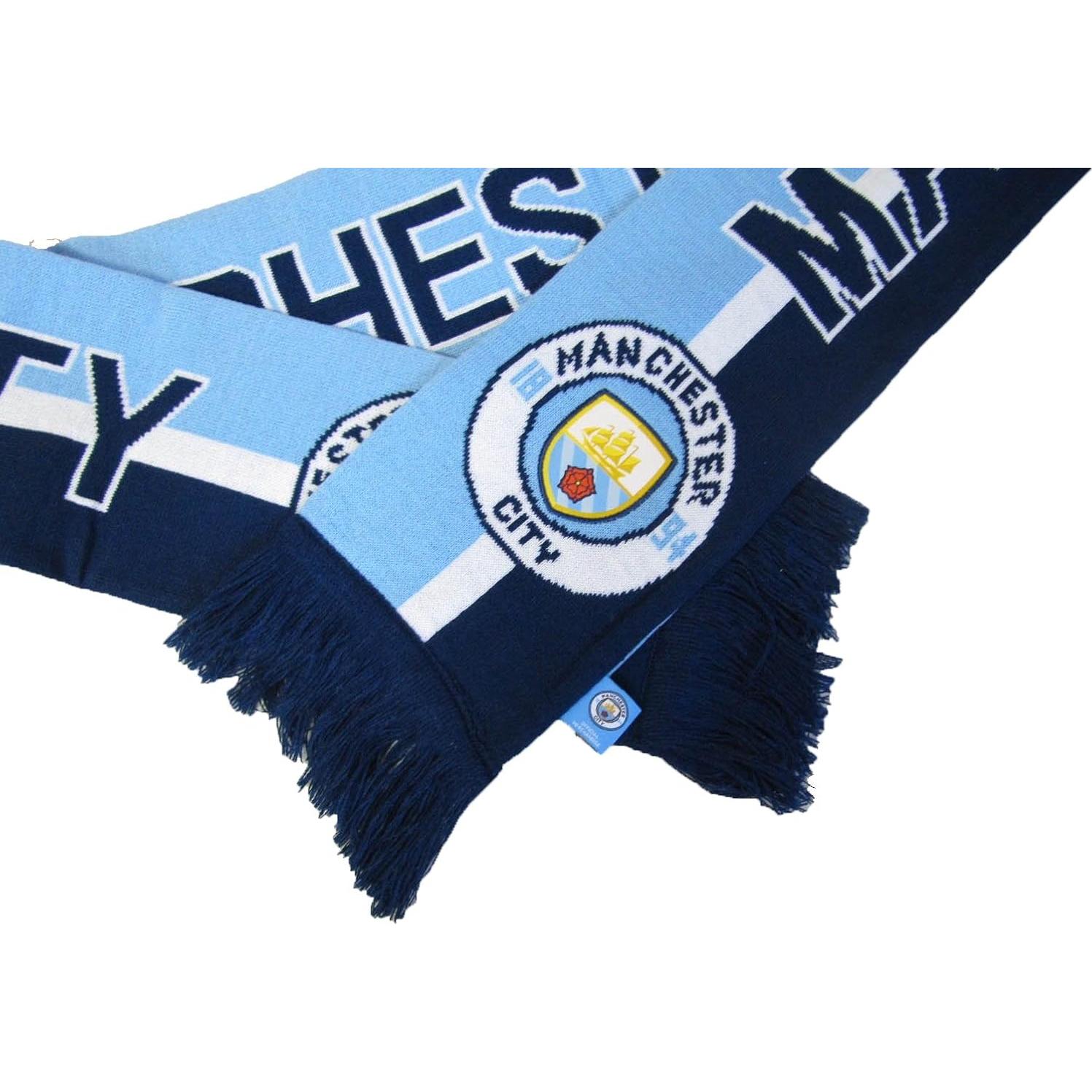 Bufanda Manchester City 100% Acrílico 19x147 cm