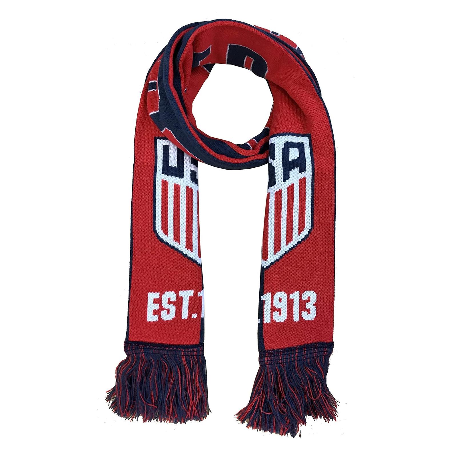 Bufanda Reversible Icon Sports Fútbol EE. UU. 147 cm Azul