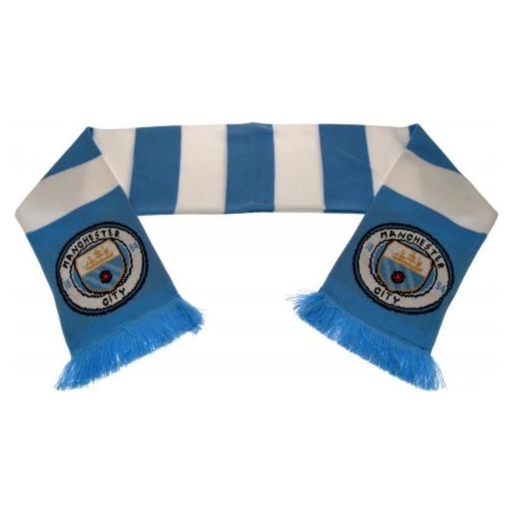 Bufanda de Fútbol Manchester City FC Oficial 100% Acrílico