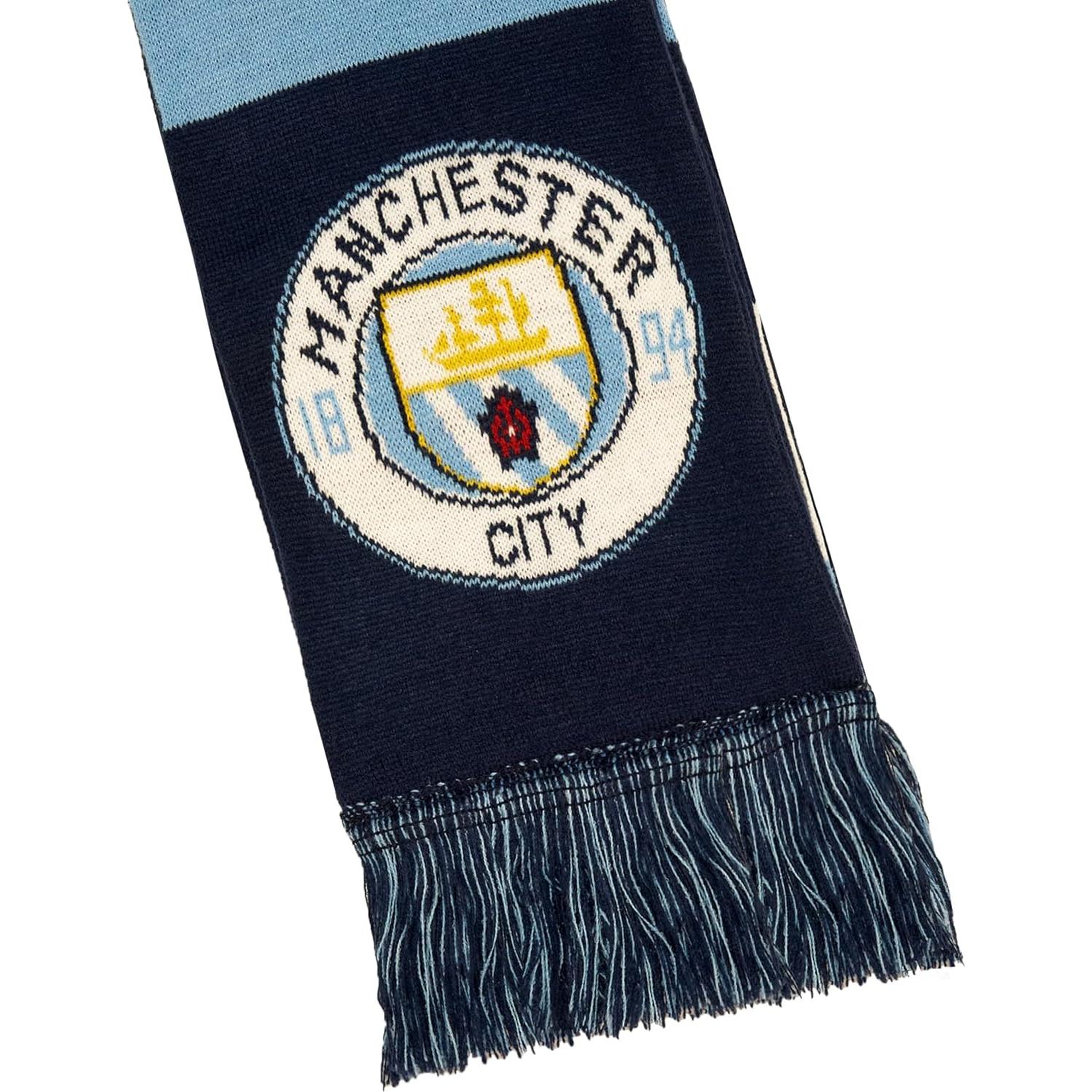 Bufanda Reversible Unisex Icon Sports Manchester City Acrílico