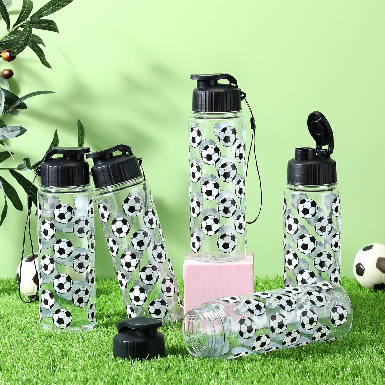 12 Botellas de Agua Deportivas Funnymoom 500 ml Fútbol